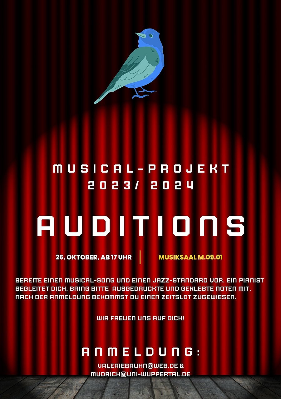 Audition Poster